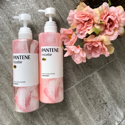 PRO-V ミセラー ピュア&ローズウォーター ノンシリコンシャンプー/トリートメント/パンテーン/市販シャンプーを使ったクチコミ(1枚目)