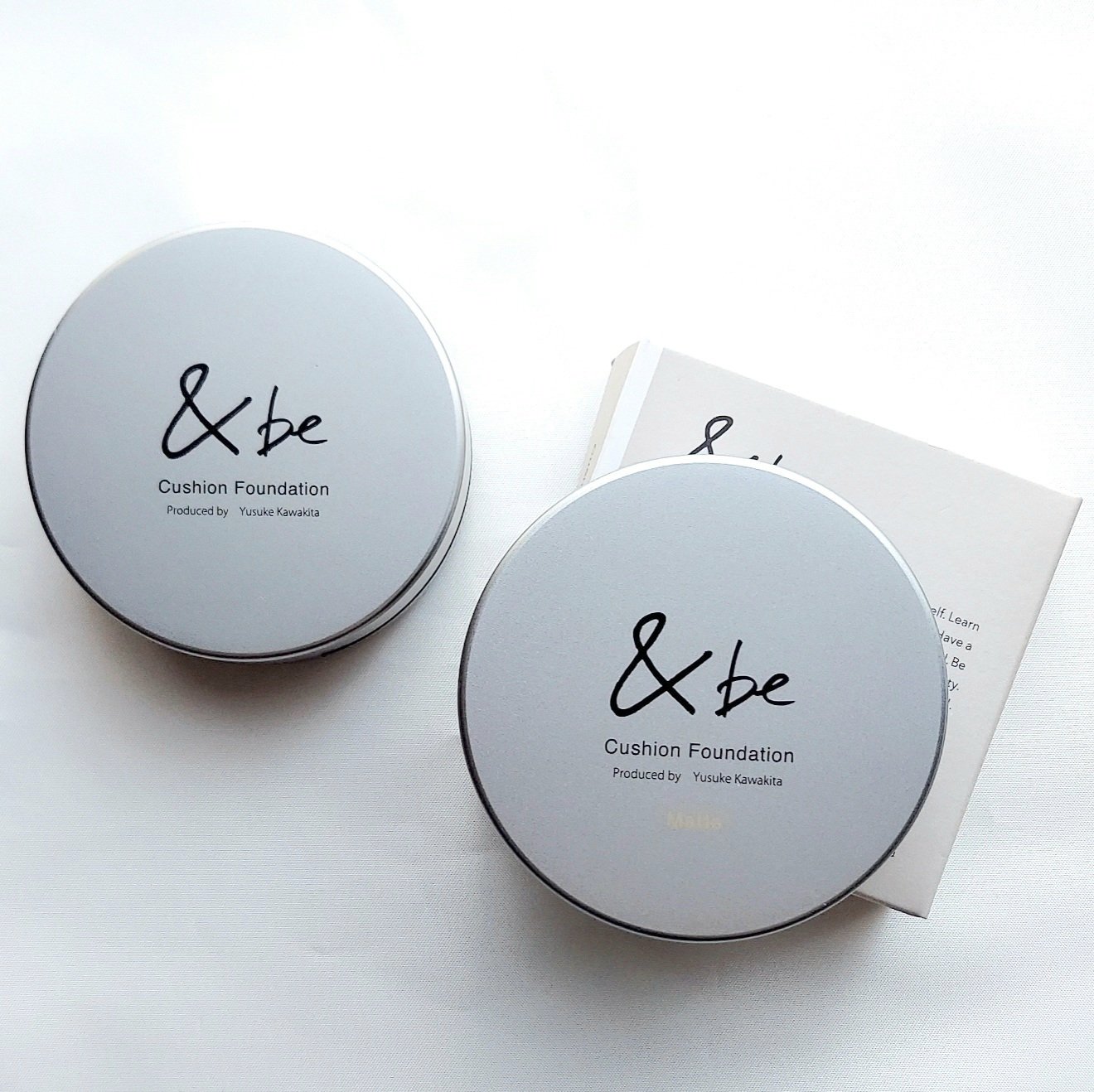 クッションファンデーション マット/＆be/クッションファンデーションを使ったクチコミ（1枚目）