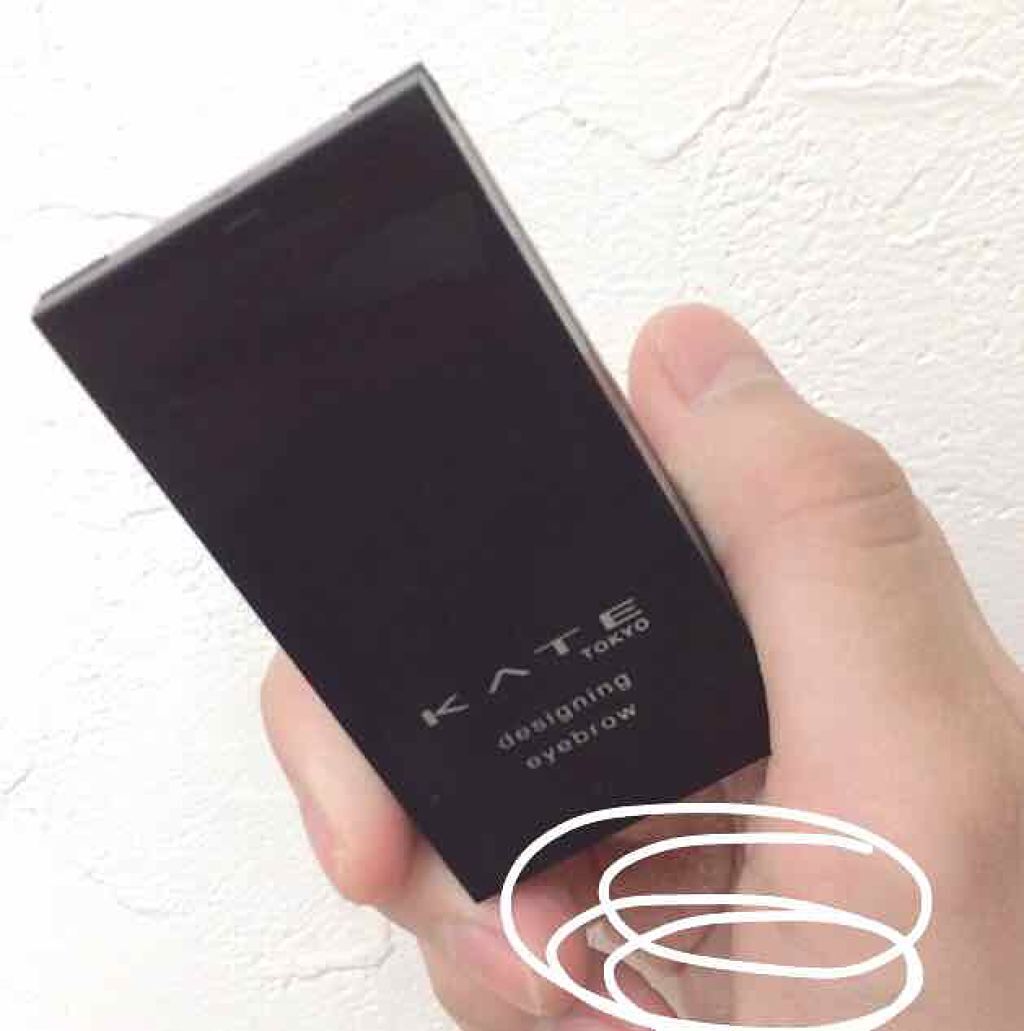 デザイニングアイブロウN/KATE/パウダーアイブロウを使ったクチコミ(1枚目)