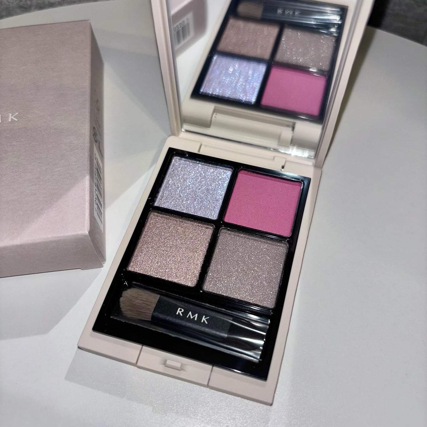 RMK シンクロマティック アイシャドウパレット/RMK/アイシャドウパレットを使ったクチコミ(2枚目)