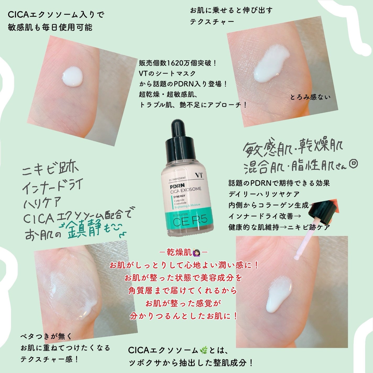 PDRN+ デイリーマスク/VT/シートマスク・パックを使ったクチコミ(3枚目)