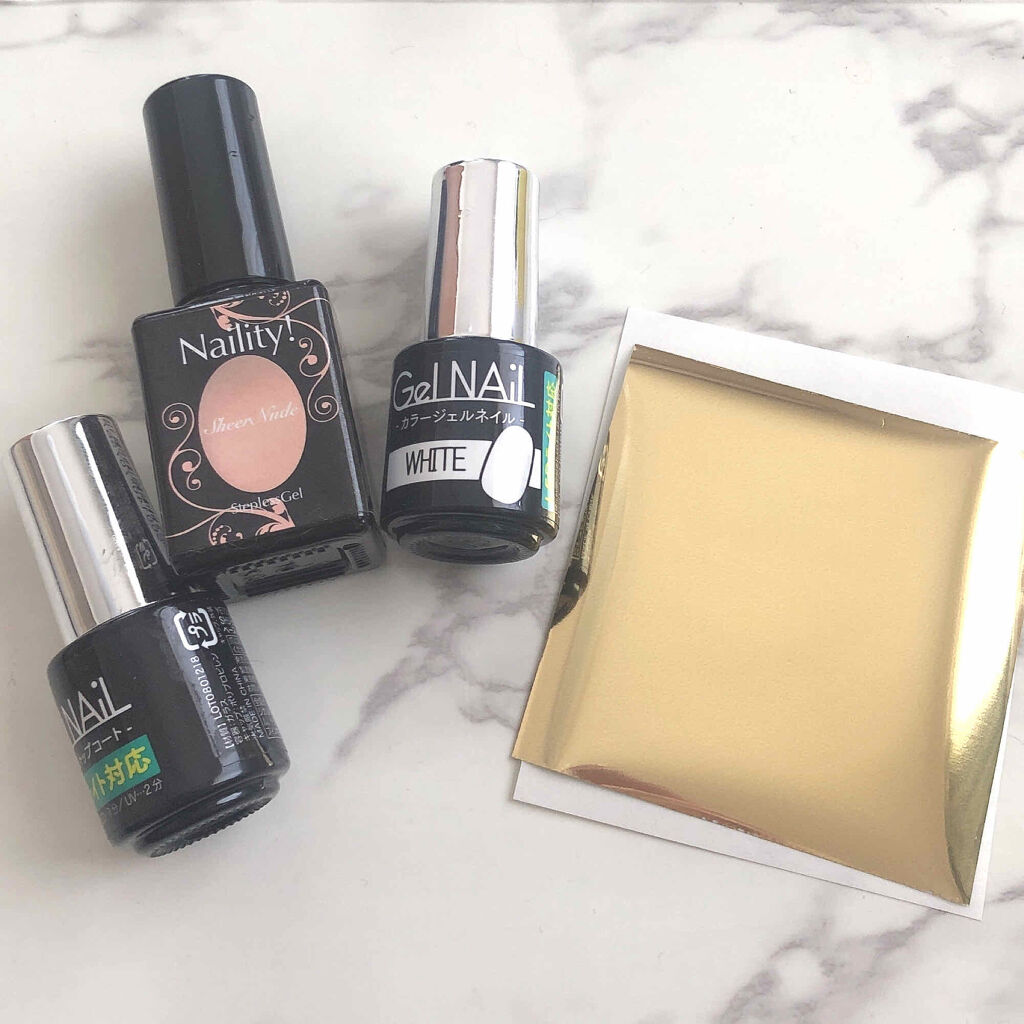 ホイルネイルシート/DAISO/ネイル用品を使ったクチコミ（2枚目）