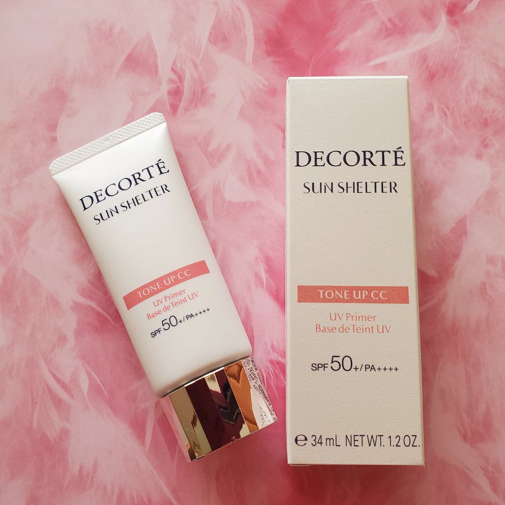 サンシェルター トーンアップCC/DECORTÉ/CCクリームを使ったクチコミ（1枚目）