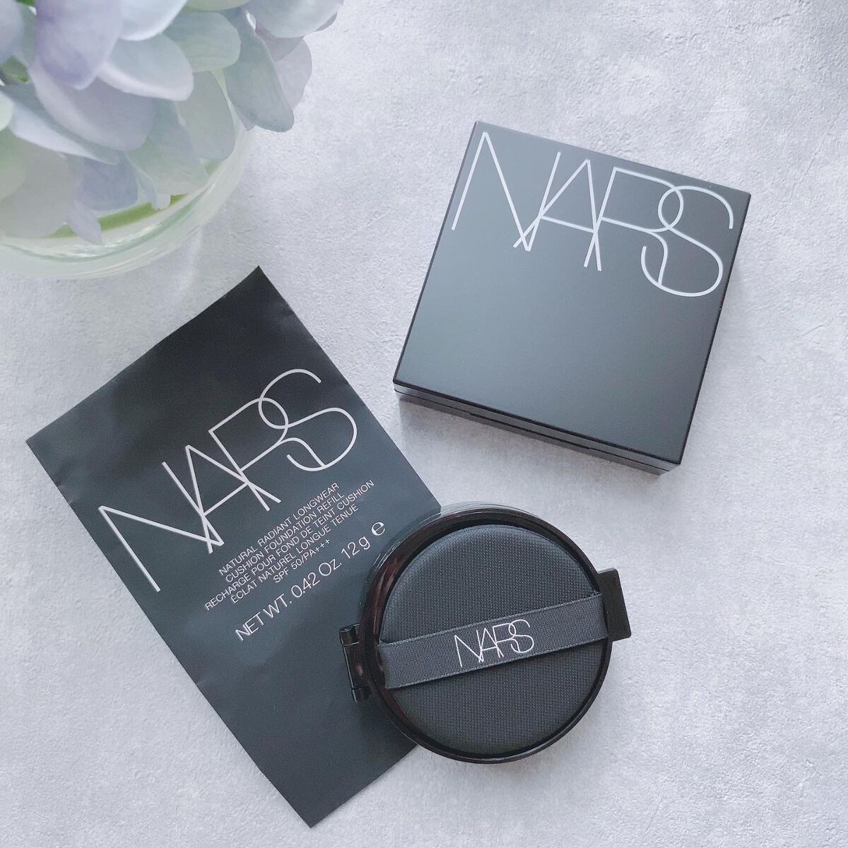 ナチュラルラディアント ロングウェア クッションファンデーション/NARS/クッションファンデーションを使ったクチコミ(2枚目)