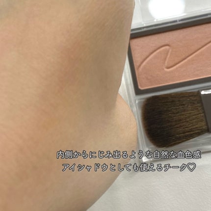 チークブラッシュ/CEZANNE/パウダーチークを使ったクチコミ(3枚目)
