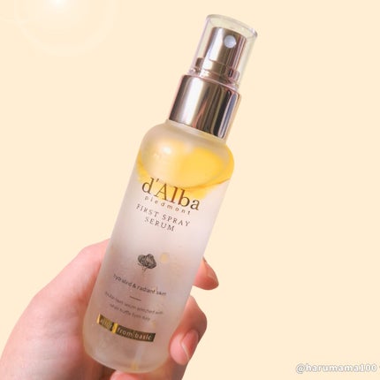 ダルバ ホワイトトリュフファーストスプレーセラム/ダルバ/ミスト状化粧水を使ったクチコミ(6枚目)