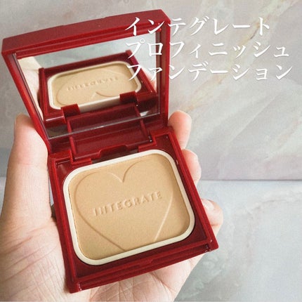 プロフィニッシュファンデーション/インテグレート/パウダーファンデーションを使ったクチコミ(1枚目)