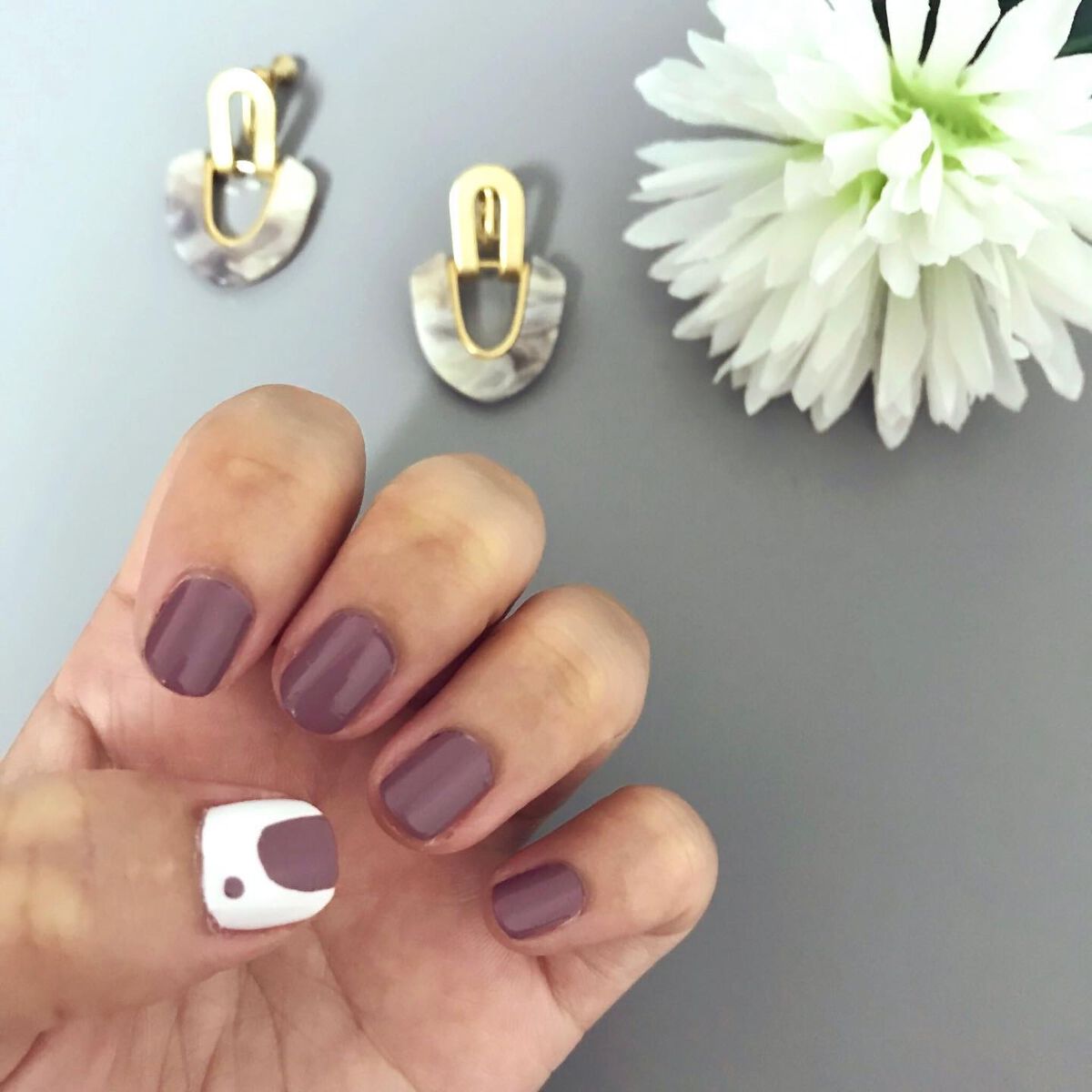 Somptueux(ソンプチュー) ネイルポリッシュ ST-NP-36/DAISO/マニキュアを使ったクチコミ（1枚目）