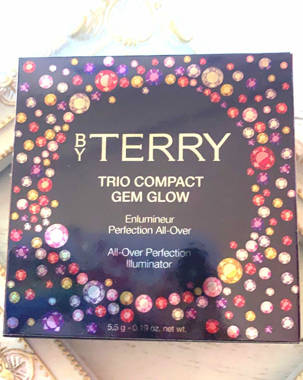 GEM GLOW TRIO COMPACT/BY TERRY/プレストパウダーを使ったクチコミ（1枚目）