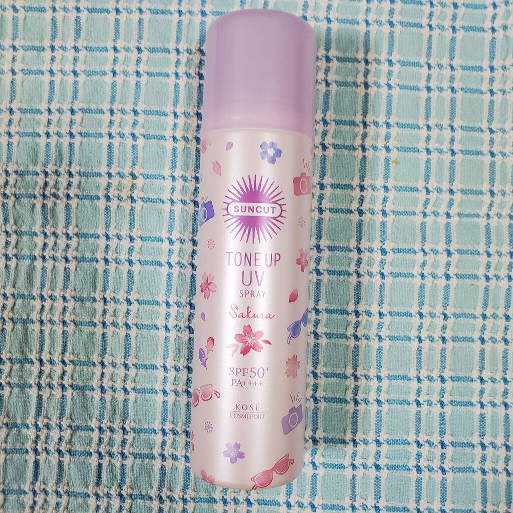 トーンアップUV スプレー/サンカット®/日焼け止め・UVケアを使ったクチコミ(1枚目)