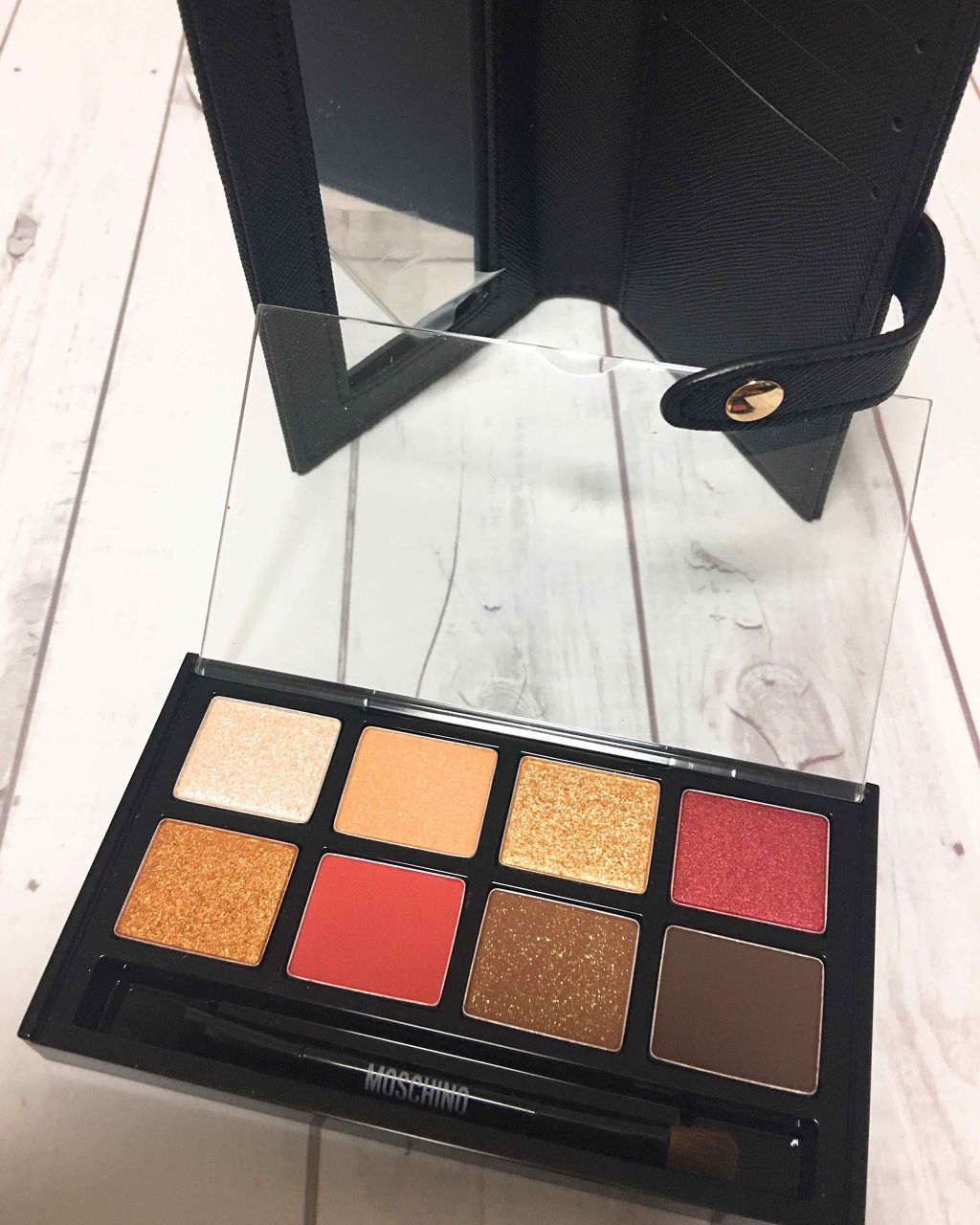 MOSCHINO×TONYMOLY ソフトグラムアイパレット/TONYMOLY/アイシャドウパレットを使ったクチコミ(2枚目)