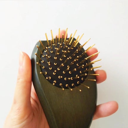 プレミアム FOX カッサ ゴースト ヘアブラシ ブラック/SNOW FOX SKINCARE/ヘアブラシを使ったクチコミ(5枚目)