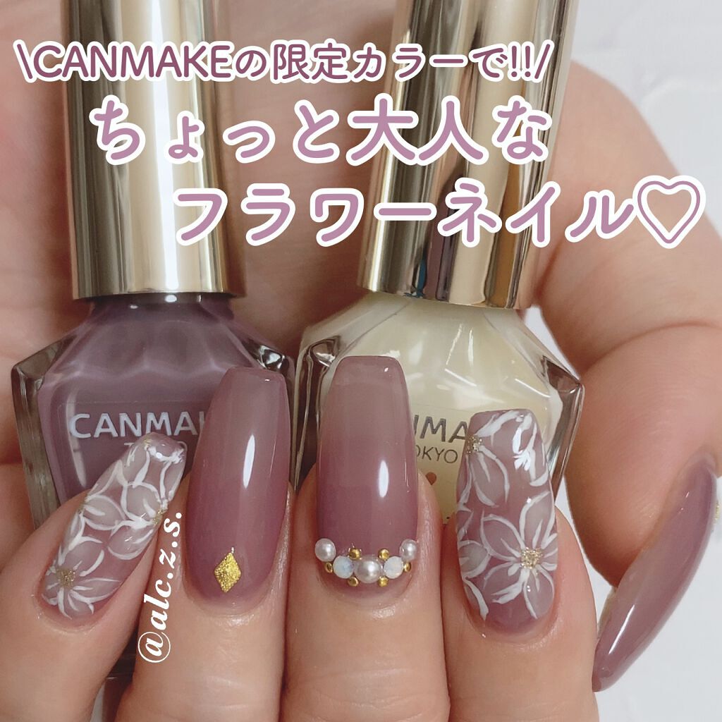 #フラワーネイル,#春ネイルのネイルデザイン