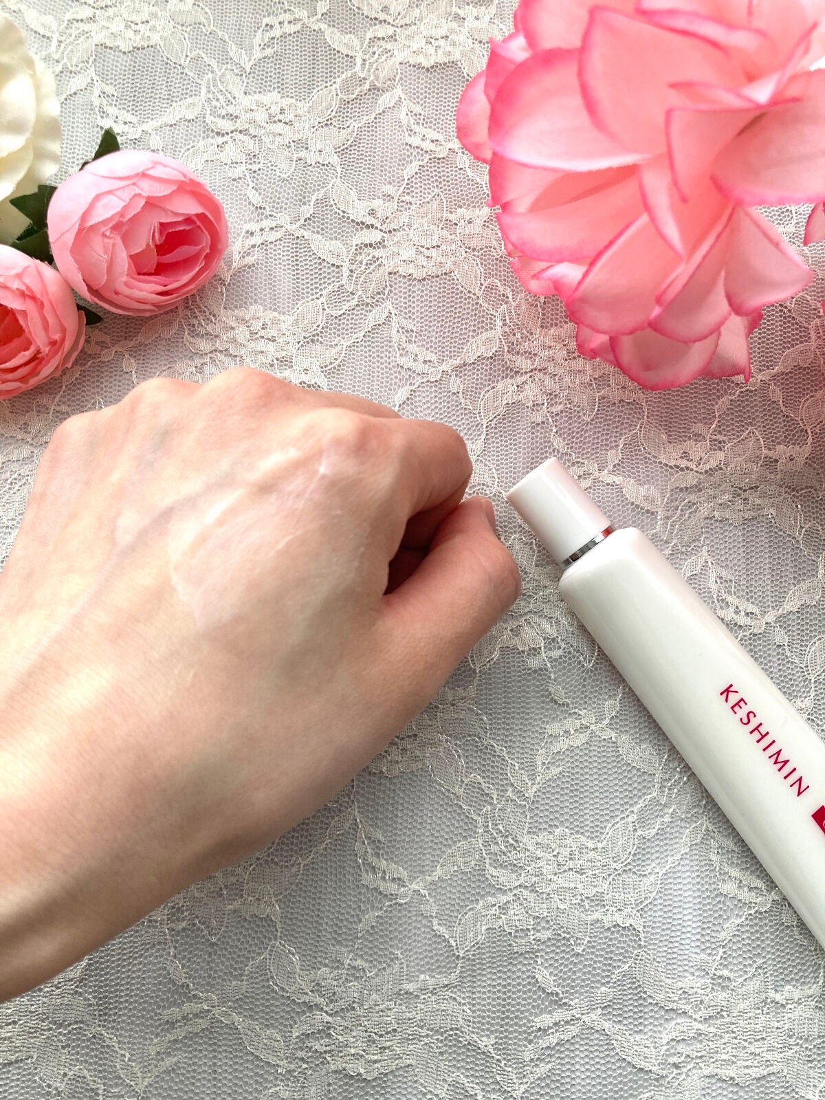 りんご フォロバ100 on LIPS 「リニューアルした「ケシミンクリーム」(医薬部外品)を使ってみま..」(4枚目)