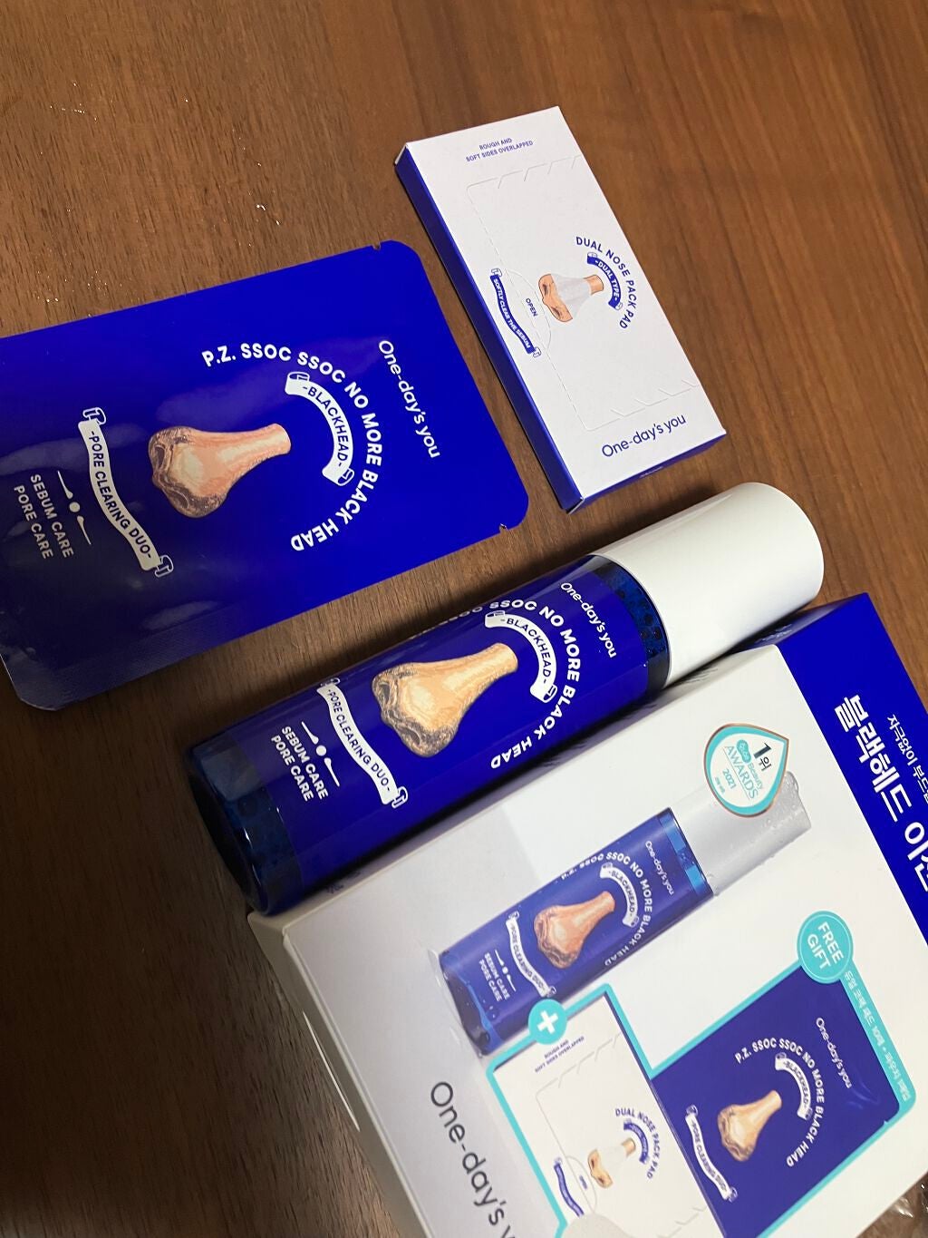 ノーモアブラックヘッド(ノーズピーリング)/One-day's you/スクラブ・ゴマージュを使ったクチコミ(2枚目)