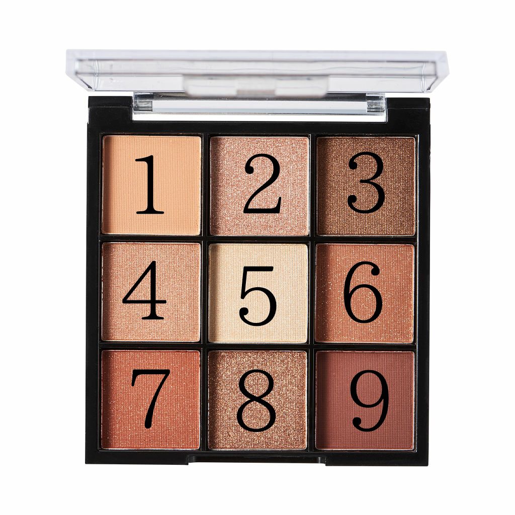 UR GLAM BLOOMING EYE COLOR PALETTE/U R GLAM/アイシャドウパレットを使ったクチコミ(1枚目)