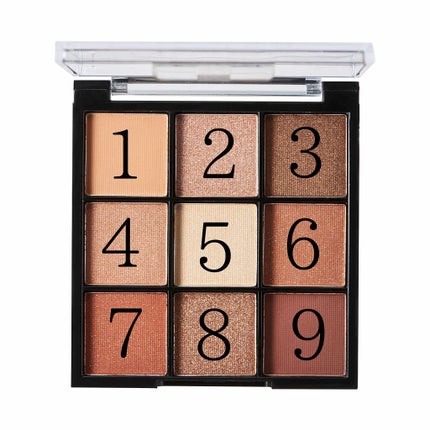 UR GLAM BLOOMING EYE COLOR PALETTE/U R GLAM/アイシャドウパレットを使ったクチコミ(1枚目)