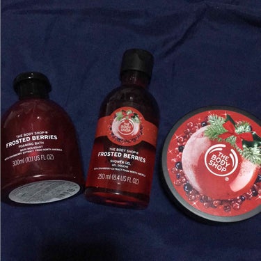 ボディバター フロステッドベリーズ/THE BODY SHOP/ボディクリームを使ったクチコミ（1枚目）