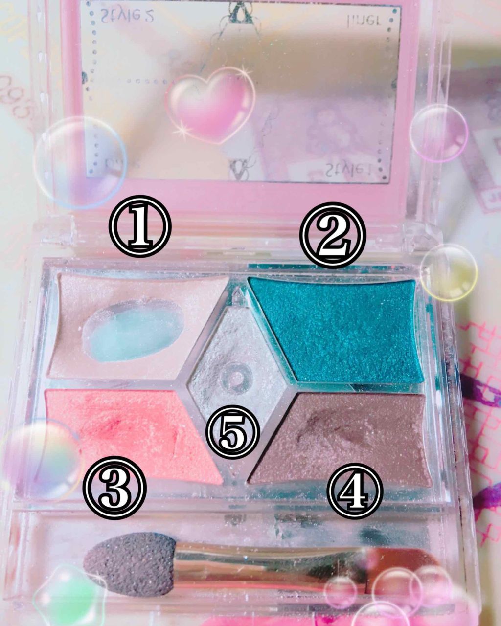 【旧品】パーフェクトスタイリストアイズ/キャンメイク/アイシャドウパレットを使ったクチコミ(2枚目)