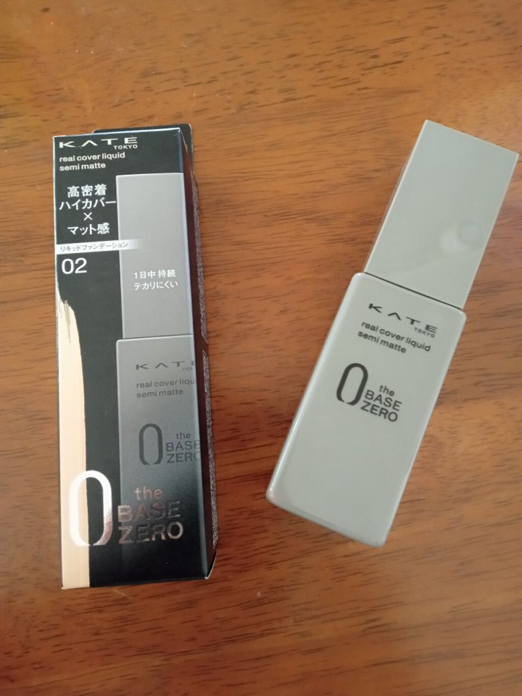 リアルカバーリキッド（セミマット）/KATE/リキッドファンデーションを使ったクチコミ（1枚目）