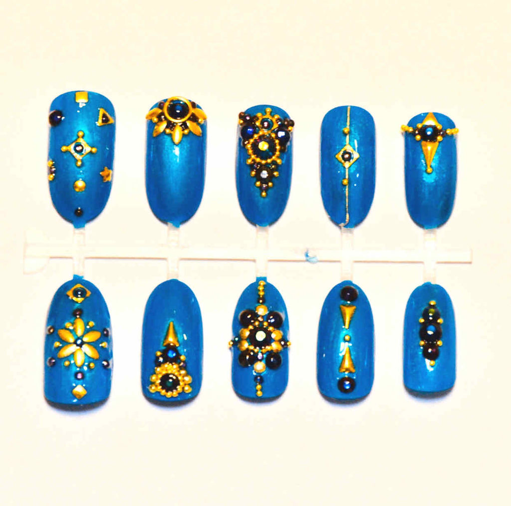 ネイルチップオーバルタイプ/DAISO/ネイルチップ・パーツを使ったクチコミ（1枚目）