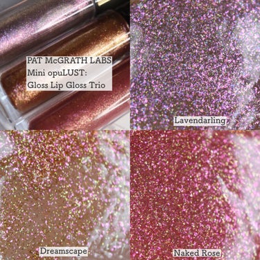 Mini OpuLUST:Gloss Lip Gloss Trio/PAT McGRATH LABS/リップグロスを使ったクチコミ（2枚目）