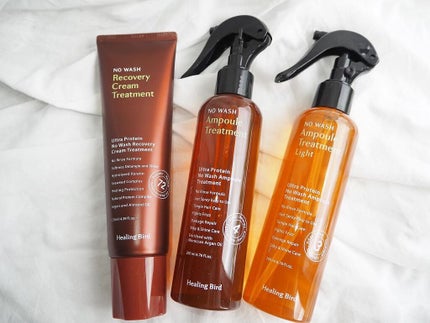 ノーウォッシュ リカバリー ヘアエッセンス クリーム トリートメント/Healing bird/ヘアマスク・ヘアパックを使ったクチコミ(1枚目)