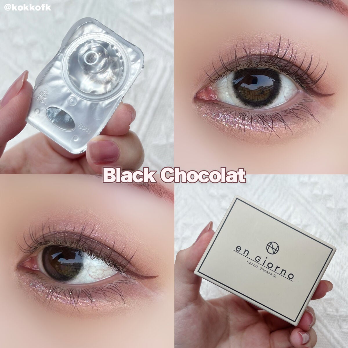 アンジョルノ/en Giorno/カラーコンタクトレンズを使ったクチコミ(3枚目)