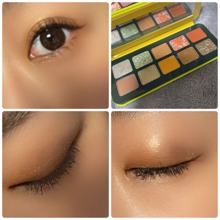 マッチャ ジェノワーズ アイ パレット /shu uemura/アイシャドウパレットを使ったクチコミ(2枚目)