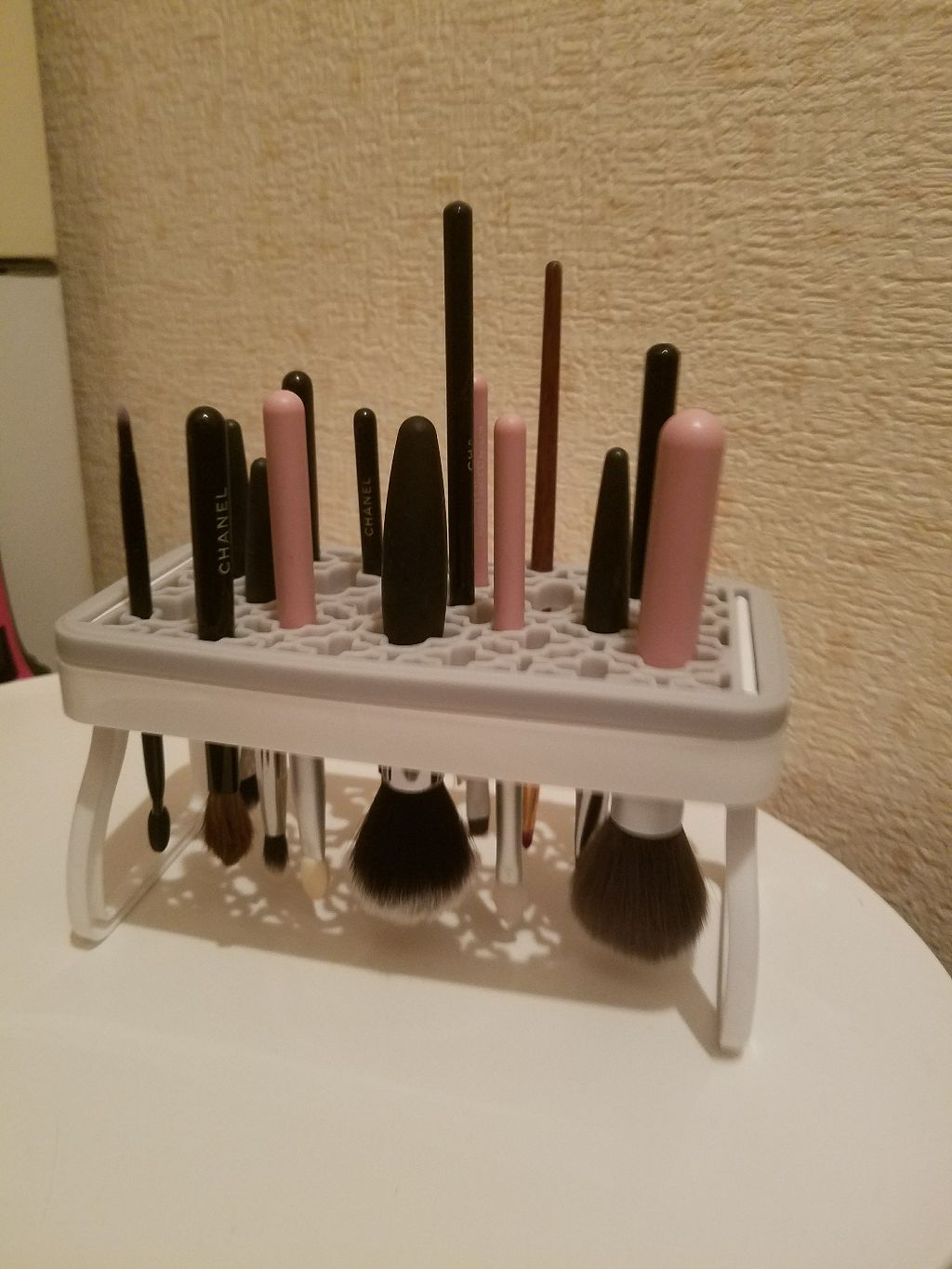 メイクブラシスタンド/セリア/その他化粧小物を使ったクチコミ(1枚目)