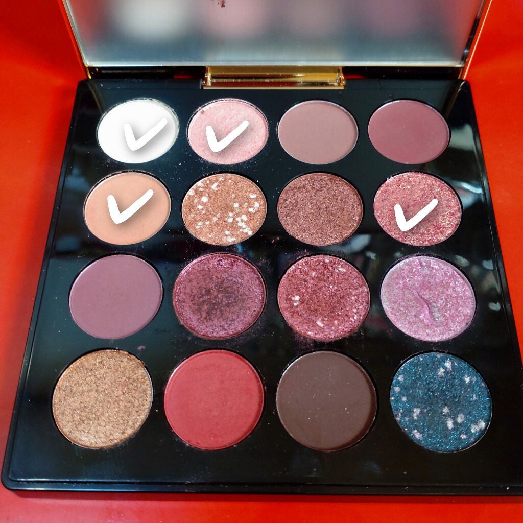 大英博物館 エジプトシリーズ アイシャドウパレット/ZEESEA/アイシャドウパレットを使ったクチコミ(2枚目)