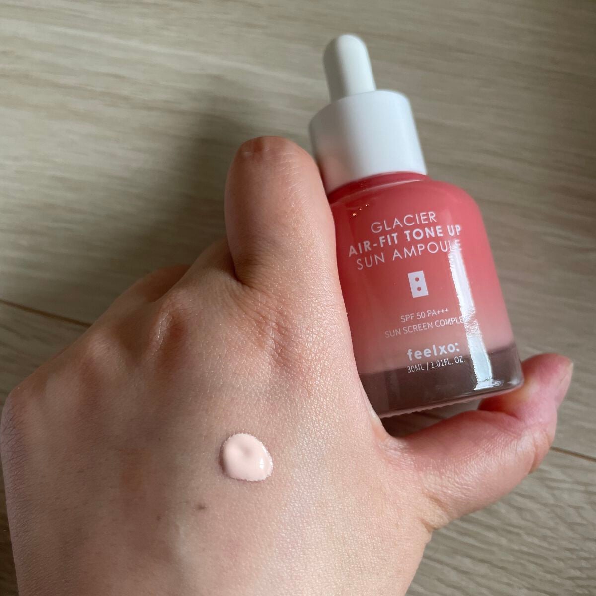 ピルソ グラシアエアフィットトーンアップサンアンプル SPF50 PA+++/feelxo/化粧下地を使ったクチコミ(1枚目)