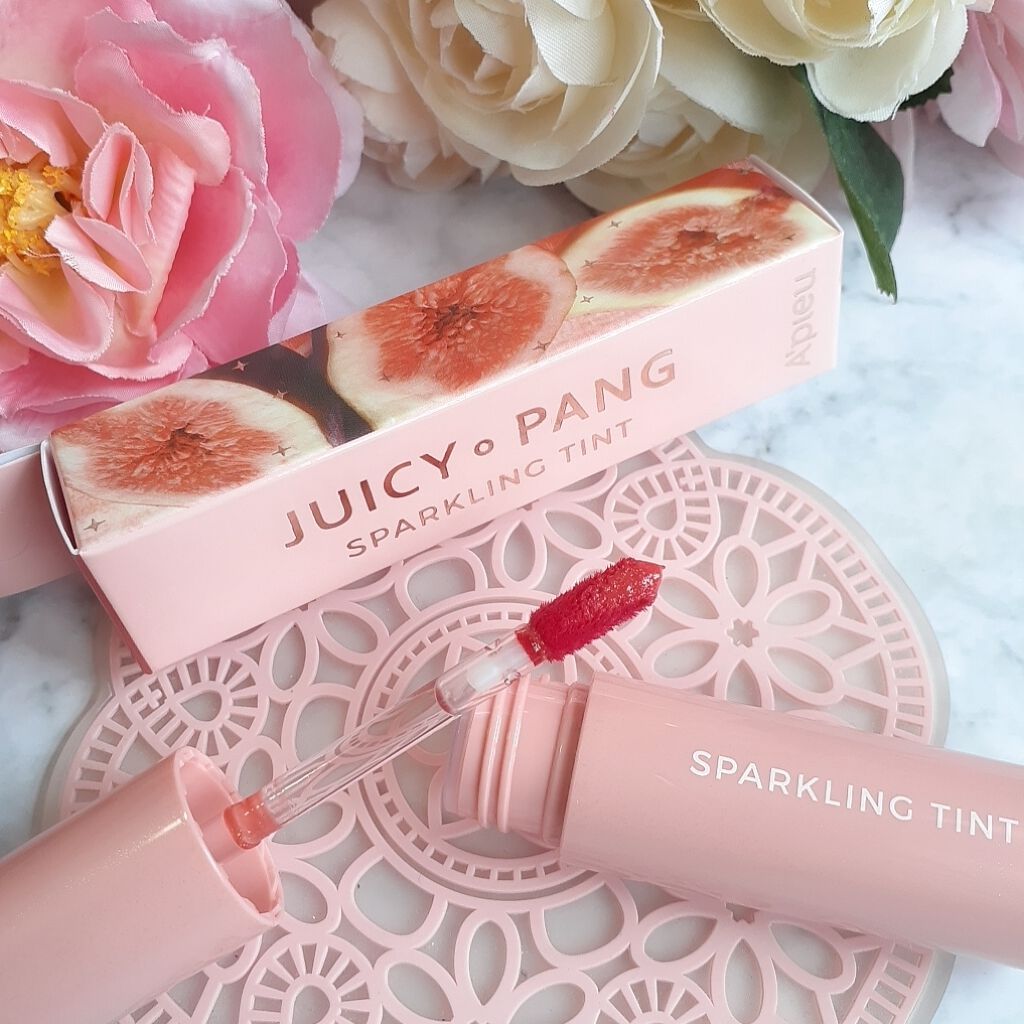 アピュー ジューシーパン スパークリングティント/A’pieu/口紅を使ったクチコミ(2枚目)