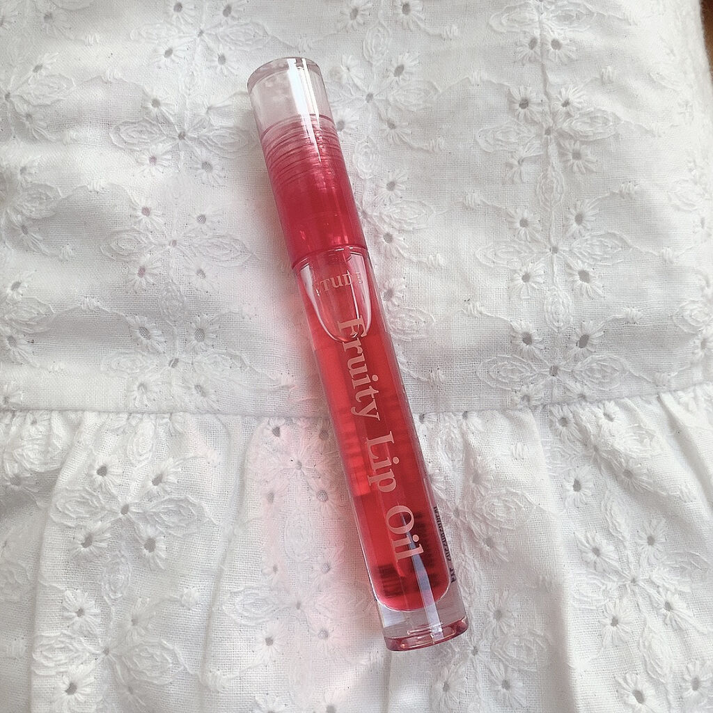 フルーティーリップオイル PO (ザクロ)/ETUDE/リップグロスを使ったクチコミ（3枚目）