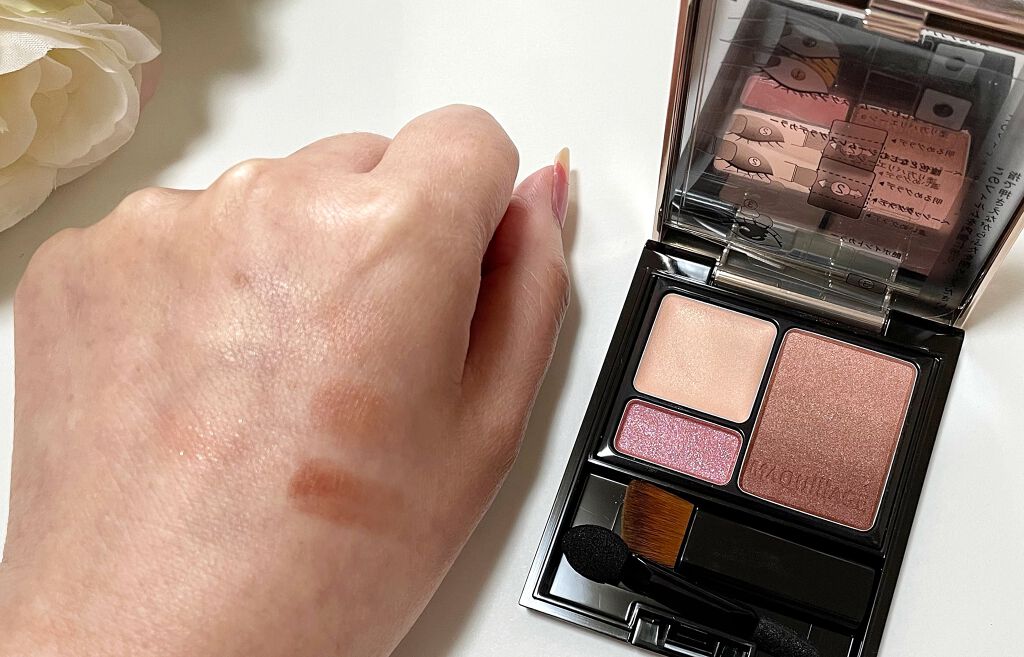 ドラマティックスタイリングアイズＳ/マキアージュ/アイシャドウパレットを使ったクチコミ（2枚目）