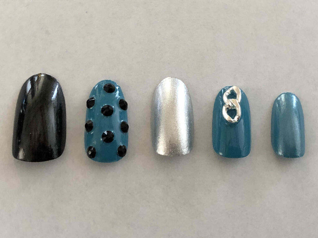 ミラーパウダー/セリア/ネイル用品を使ったクチコミ（1枚目）