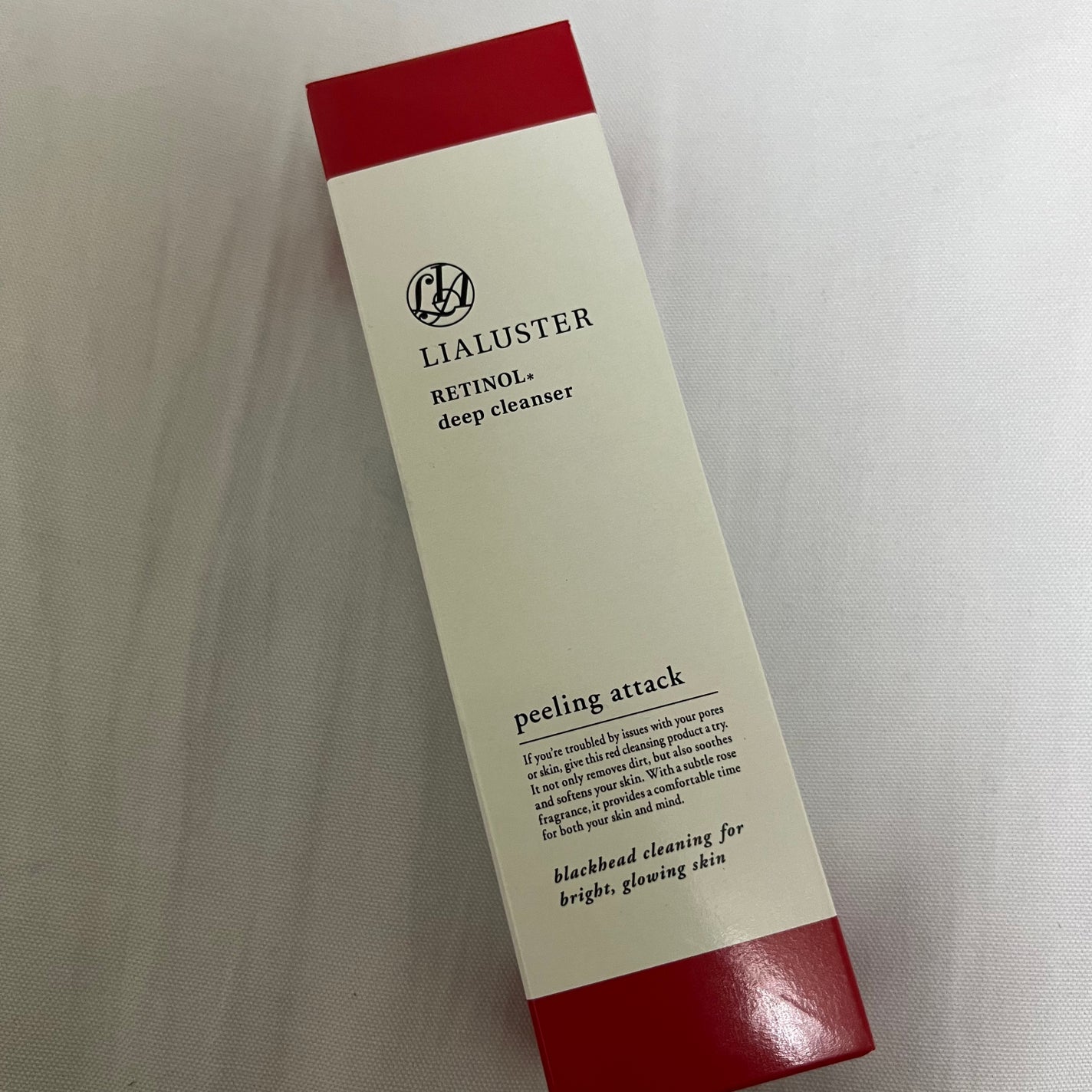 レチノールディープクレンザー/LIALUSTER/その他洗顔料を使ったクチコミ(1枚目)