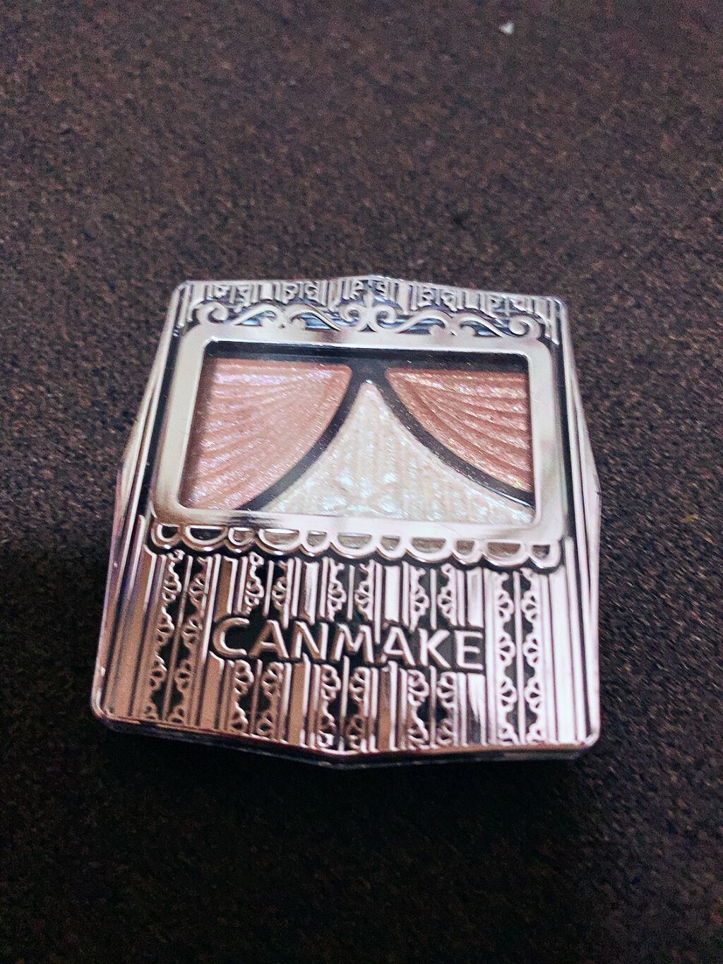 ジューシーピュアアイズ/キャンメイク/アイシャドウパレットを使ったクチコミ（1枚目）