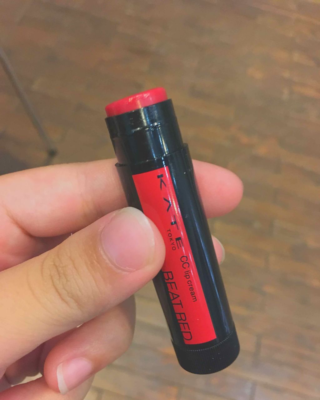 CCリップクリームN/KATE/リップケアを使ったクチコミ（2枚目）