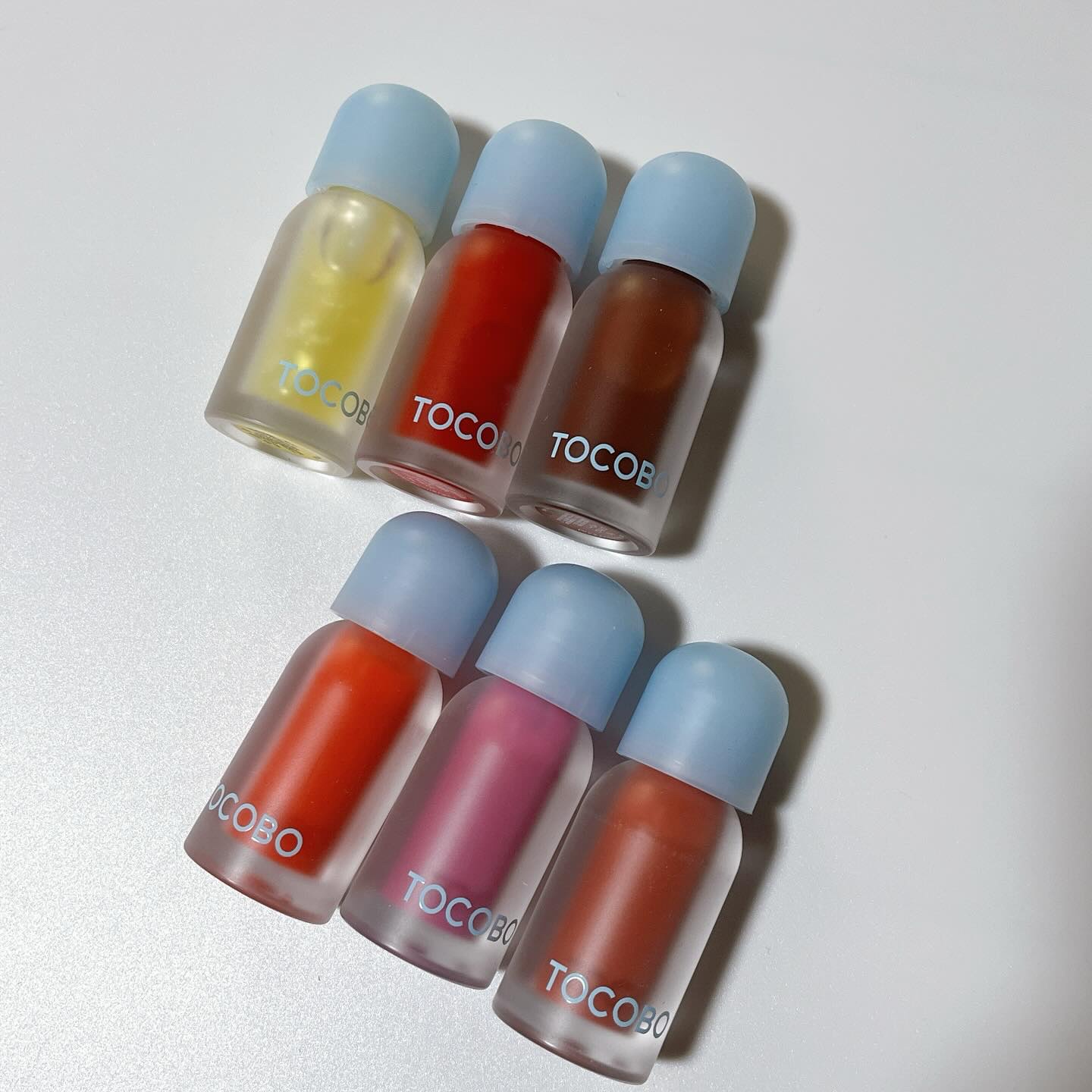 ジューシーベリープランピングリップオイル/TOCOBO/リップグロスを使ったクチコミ（2枚目）