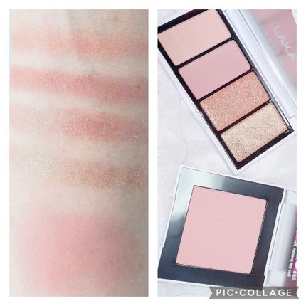 ジャストアイパレット/Laka/アイシャドウパレットを使ったクチコミ(4枚目)