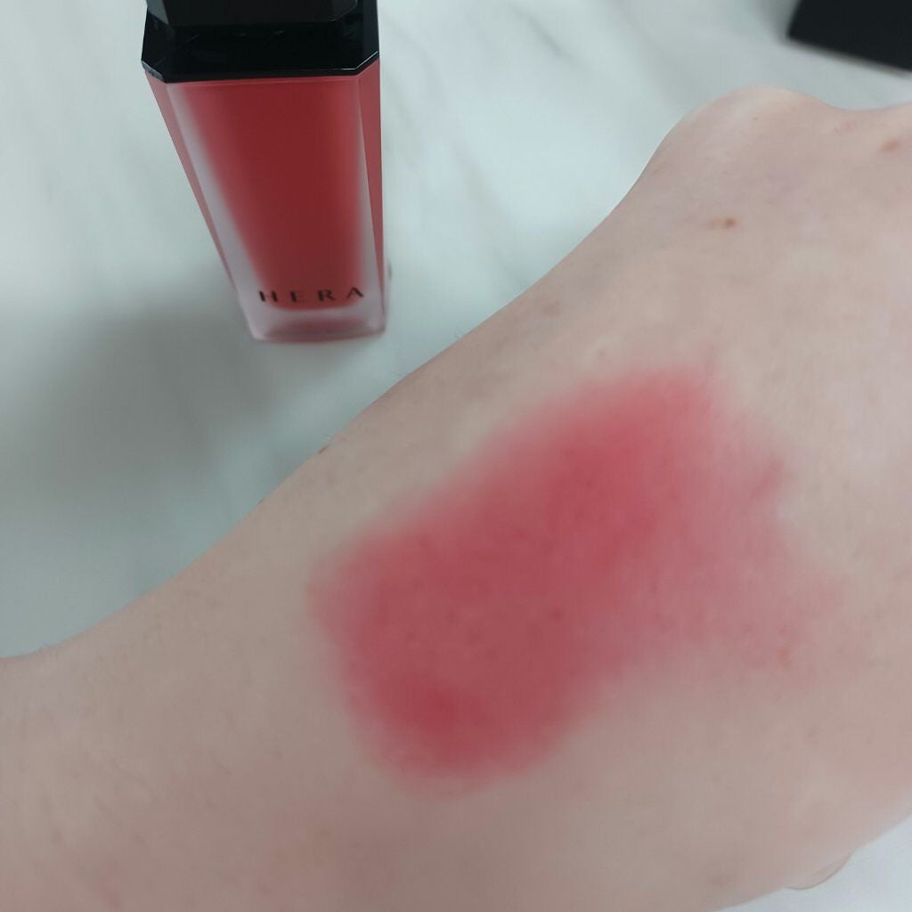 センシュアルパウダーマットリキッド/HERA/口紅を使ったクチコミ(4枚目)