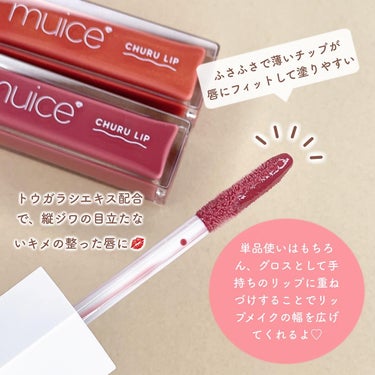 ちゅるリップランパー SP06 サンセットコーラル(限定)/muice/リップグロスを使ったクチコミ（3枚目）