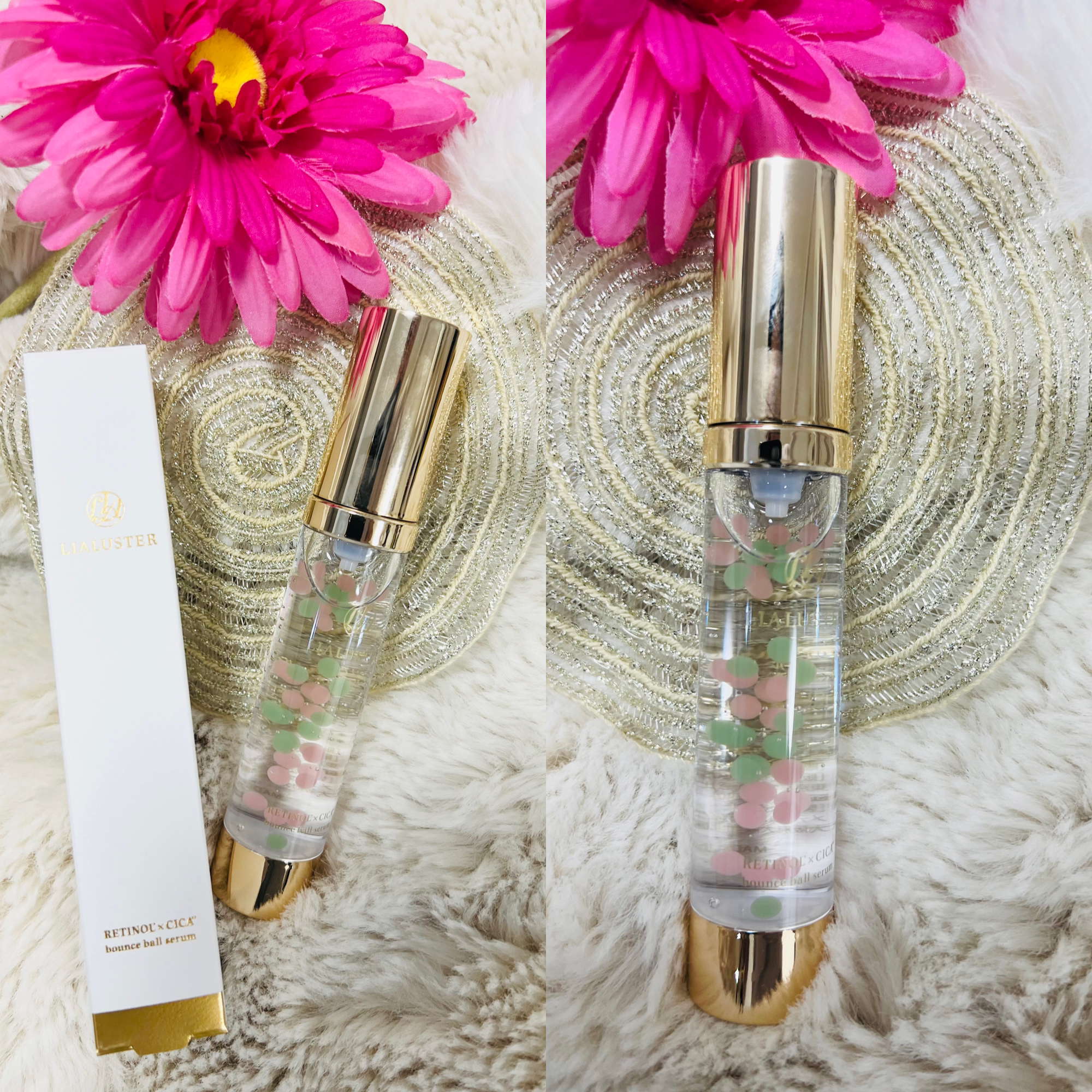 レチノール×シカ バウンスボールセラム/LIALUSTER/美容液を使ったクチコミ（1枚目）