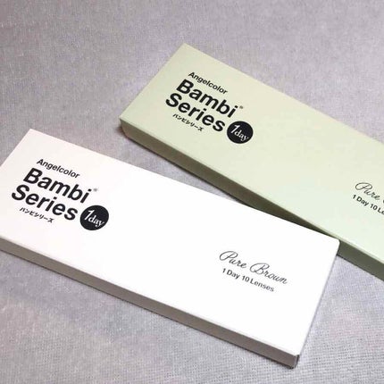 バンビシリーズ ワンデー ナチュラル/AngelColor/ワンデー(1DAY)カラコンを使ったクチコミ(3枚目)