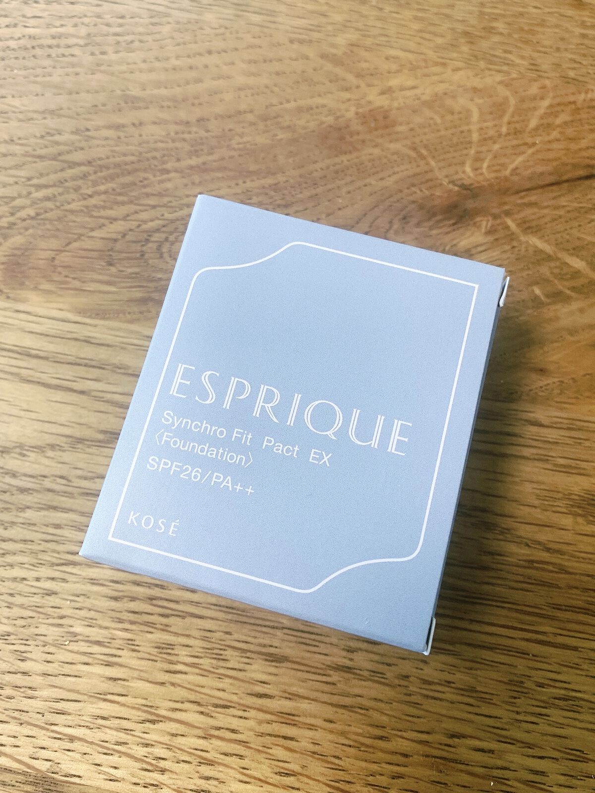 シンクロフィット パクト EX OC-415 オークル/ESPRIQUE/パウダーファンデーションを使ったクチコミ（1枚目）