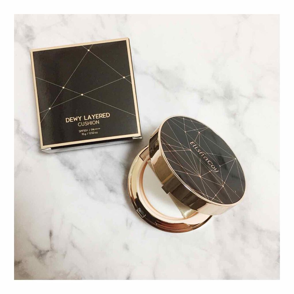 デュイレイヤードクッション/Elishacoy/クッションファンデーションを使ったクチコミ（1枚目）