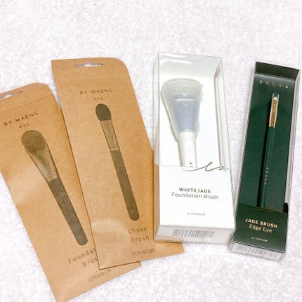 okhee 白玉ファンデーションブラシ/SOOA DOR/メイクブラシを使ったクチコミ(10枚目)