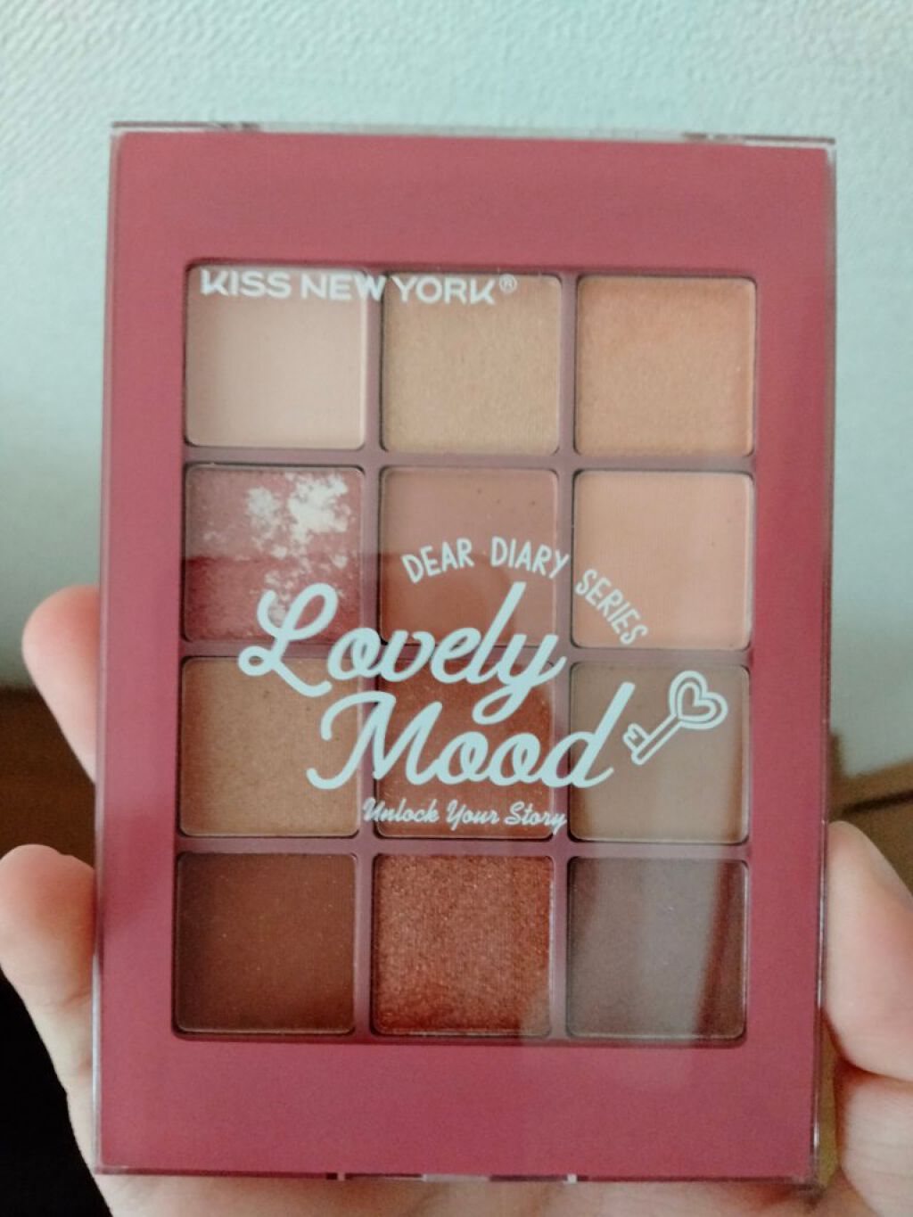 ディアダイアリー・ラブリームード/KISS NEW YORK/アイシャドウパレットを使ったクチコミ（1枚目）