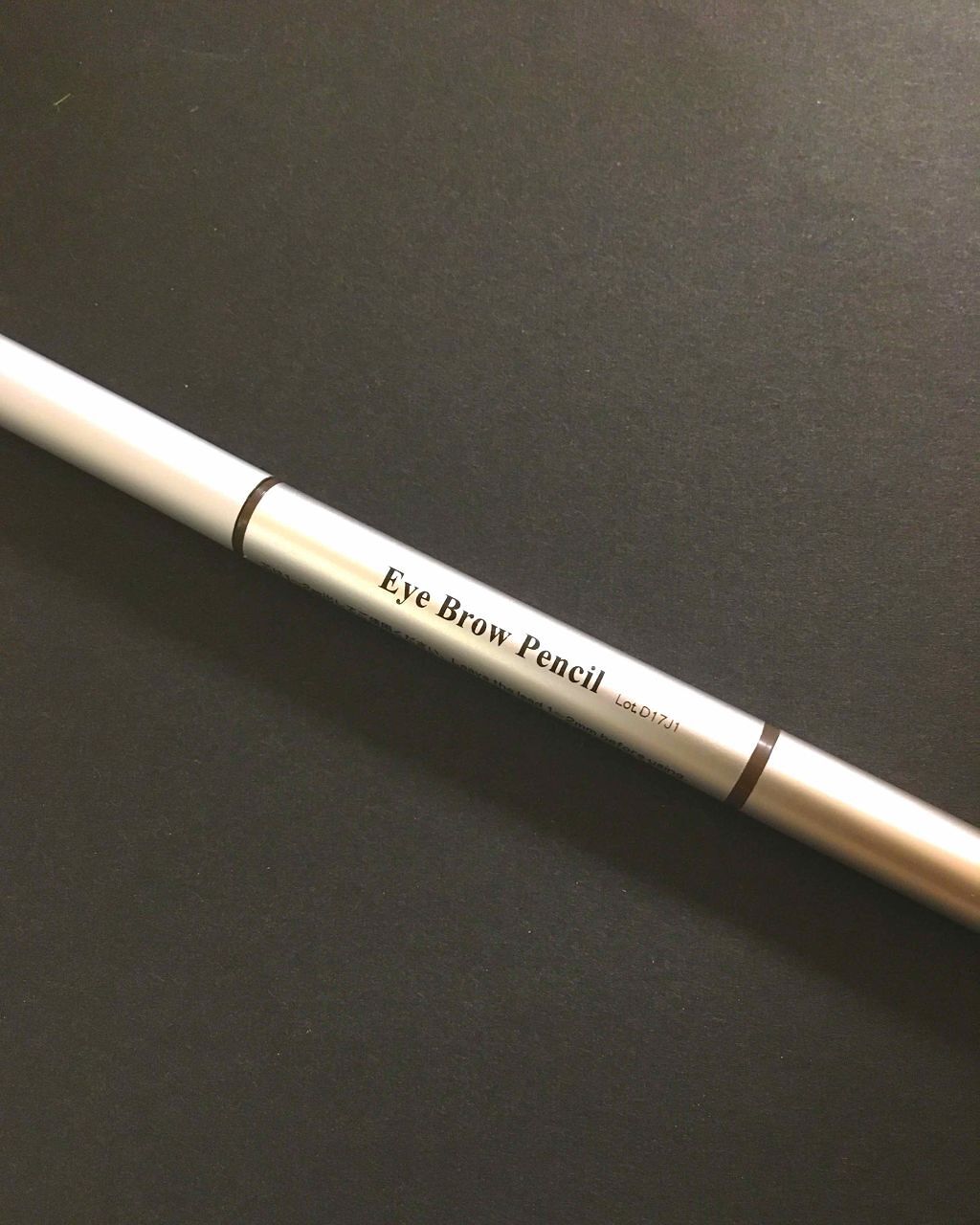 だ円芯 アルミ アイブローペンシル/DAISO/アイブロウペンシルを使ったクチコミ(1枚目)